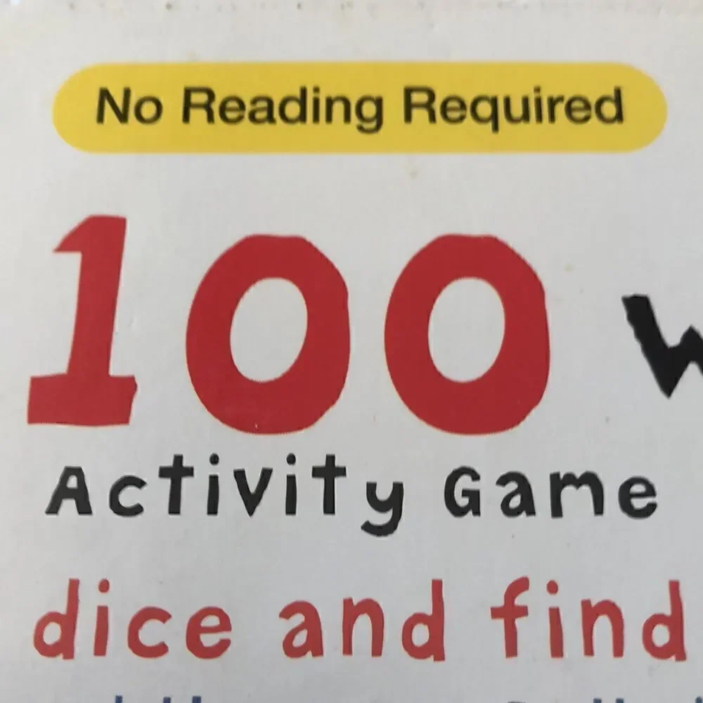 First 💯 Words Activity Game by BriarPatch No Reading Required Fun🤩 4 Wee Ones!